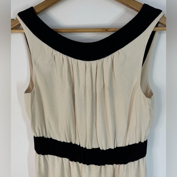 kate spade bisque crepe button back elegant sz6 dress goddess/Audrey Hepburn - Picture 6 of 14